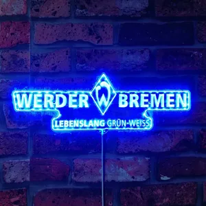 SV Werder Bremen Logo RGB LED Sign