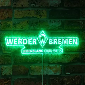 SV Werder Bremen Logo RGB LED Sign