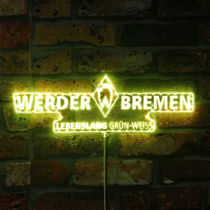 SV Werder Bremen Logo RGB LED Sign