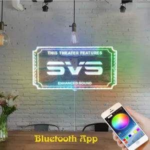 SVS Theater Sign RGB LED Sign