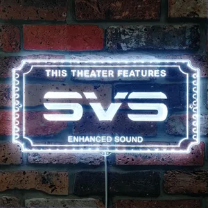 SVS Theater Sign RGB LED Sign