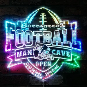 Tampa Bay Buccaneers Man Cave RGB LED Sign