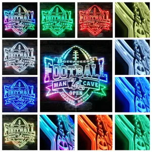 Tampa Bay Buccaneers Man Cave RGB LED Sign
