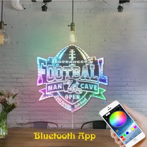 Tampa Bay Buccaneers Man Cave RGB LED Sign