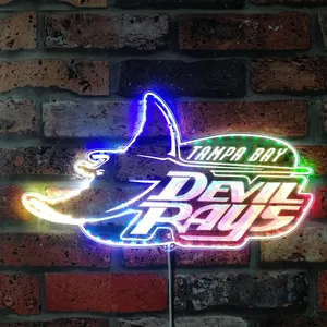 Tampa Bay Rays Devil Rays RGB LED Sign