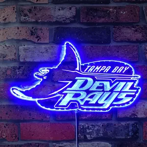 Tampa Bay Rays Devil Rays RGB LED Sign