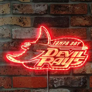 Tampa Bay Rays Devil Rays RGB LED Sign
