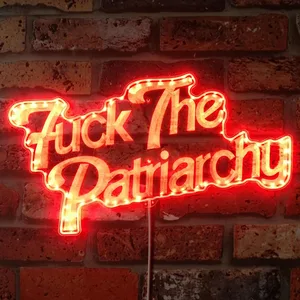 Taylor Swift Fuck the Patriarchy RGB LED Sign