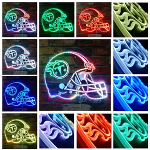 Tennessee Titans Helmet Logo RGB LED Sign