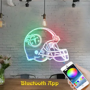 Tennessee Titans Helmet Logo RGB LED Sign