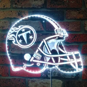Tennessee Titans Helmet Logo RGB LED Sign
