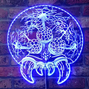 Terraria Brain of Cthulhu RGB LED Sign