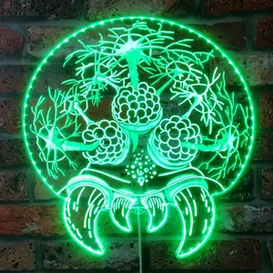 Terraria Brain of Cthulhu RGB LED Sign