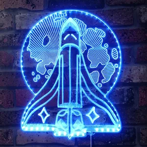 The Last of Us Spaceship RGB LED Sign
