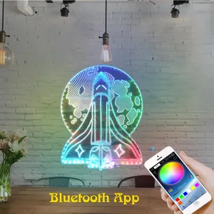 The Last of Us Spaceship RGB LED Sign