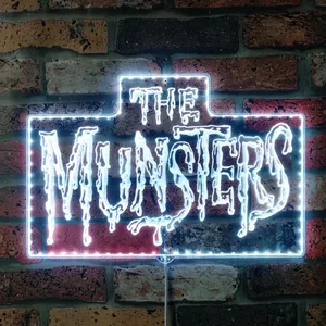 The Munsters Logo RGB LED Sign