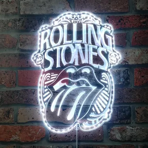 The Rolling Stones Logo RGB LED Sign