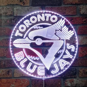 Toronto Blue Jays Logo RGB LED Sign