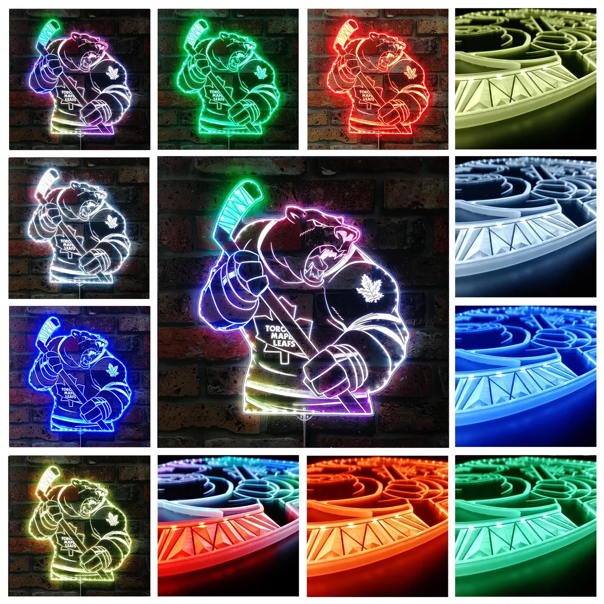Toronto Maple Leafs Bardown RGB LED Sign