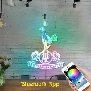 Tottenham Hotspur F.C Logo RGB LED Sign