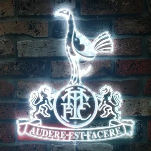 Tottenham Hotspur F.C Logo RGB LED Sign