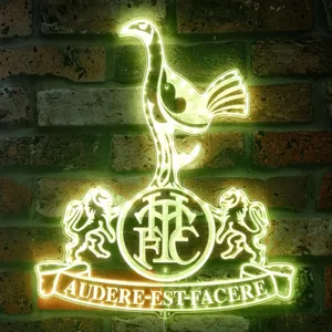 Tottenham Hotspur F.C Logo RGB LED Sign