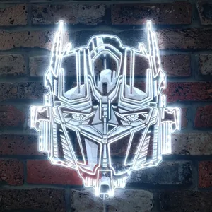 Transformers Autobots Head RGB LED Sign
