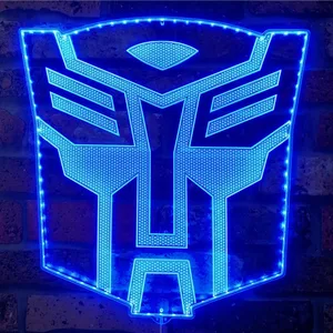 Transformers Autobots Icon RGB LED Sign