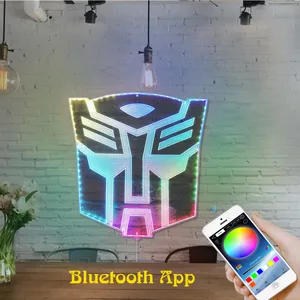 Transformers Autobots Icon RGB LED Sign