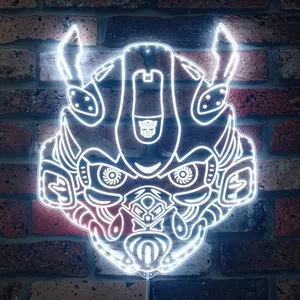 Transformers Bumblebee Head RGB LED Sign