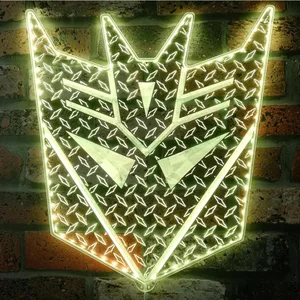 Transformers Decepticon Icon RGB LED Sign