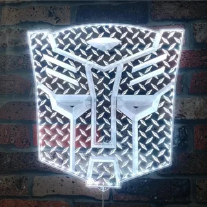 Transformers Optimus Prime Icon RGB LED Sign