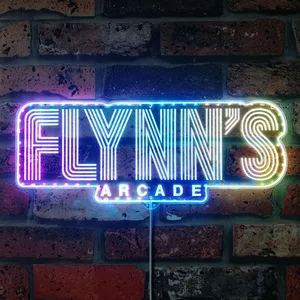 Tron Flynn's Arcade RGB LED Sign