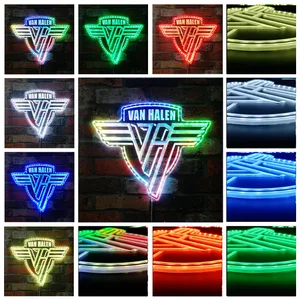 Van Halen Logo RGB LED Sign