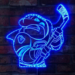 Vancouver Canucks Bardown RGB LED Sign