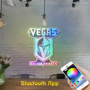 Vegas Golden Knights Logo RGB LED Sign
