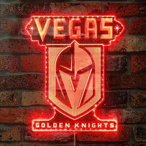 Vegas Golden Knights Logo RGB LED Sign