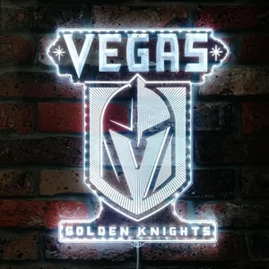 Vegas Golden Knights Logo RGB LED Sign