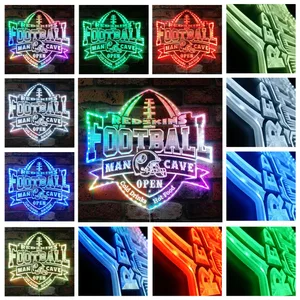 Washington Redskins Man Cave RGB LED Sign