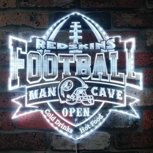 Washington Redskins Man Cave RGB LED Sign