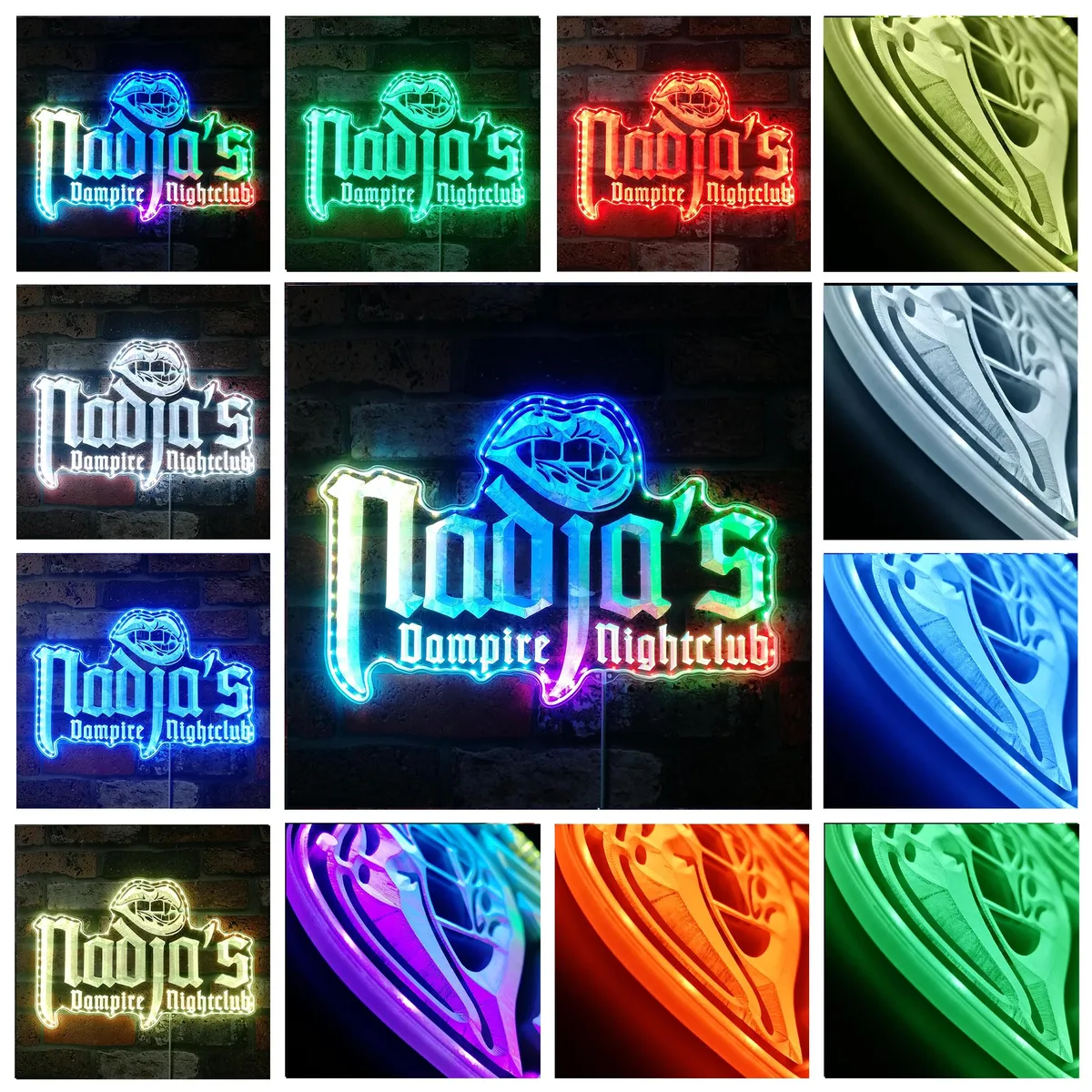 What We Do in the Shadows Nadja's Vampire Nightclub RGB LED Sign