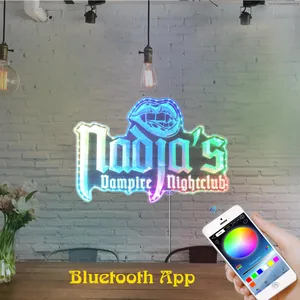 What We Do in the Shadows Nadja's Vampire Nightclub RGB LED Sign