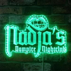 What We Do in the Shadows Nadja's Vampire Nightclub RGB LED Sign