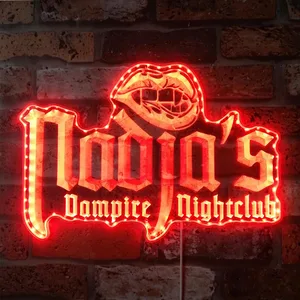 What We Do in the Shadows Nadja's Vampire Nightclub RGB LED Sign