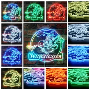 Winchester Logo RGB LED Sign