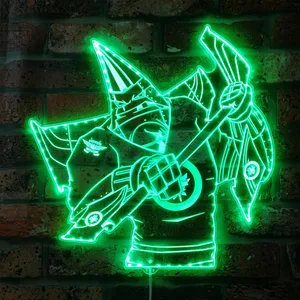 Winnipeg Jets Bardown RGB LED Sign