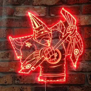 Winnipeg Jets Bardown RGB LED Sign