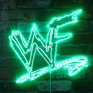 WWE Logo 2 RGB LED Sign