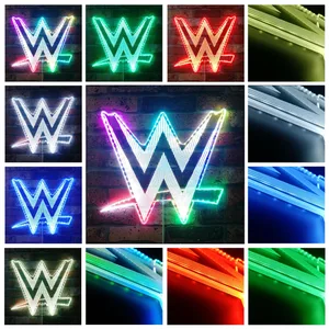 WWE Logo RGB LED Sign