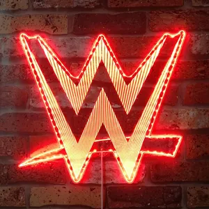 WWE Logo RGB LED Sign